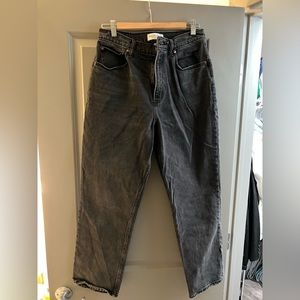 Abercrombie curve love black/ grey jeans